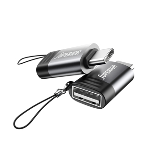 Slika od Adapter OTG Superior SU-A100 Type C USB sivi