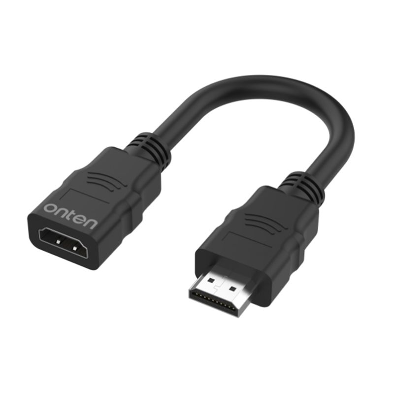 Slika od Adapter HDMI (muski) na HDMI (zenski) 1.4 4K 30Hz 15cm (OTN-8310) Onten