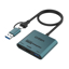 Slika od Adapter USB Flash 3u2 USB-A + USB Type-C na HDMI 4K 60Hz + USB 3.2 + USB Type-C 480Mbps 30cm (OTN-UCA303) Onten