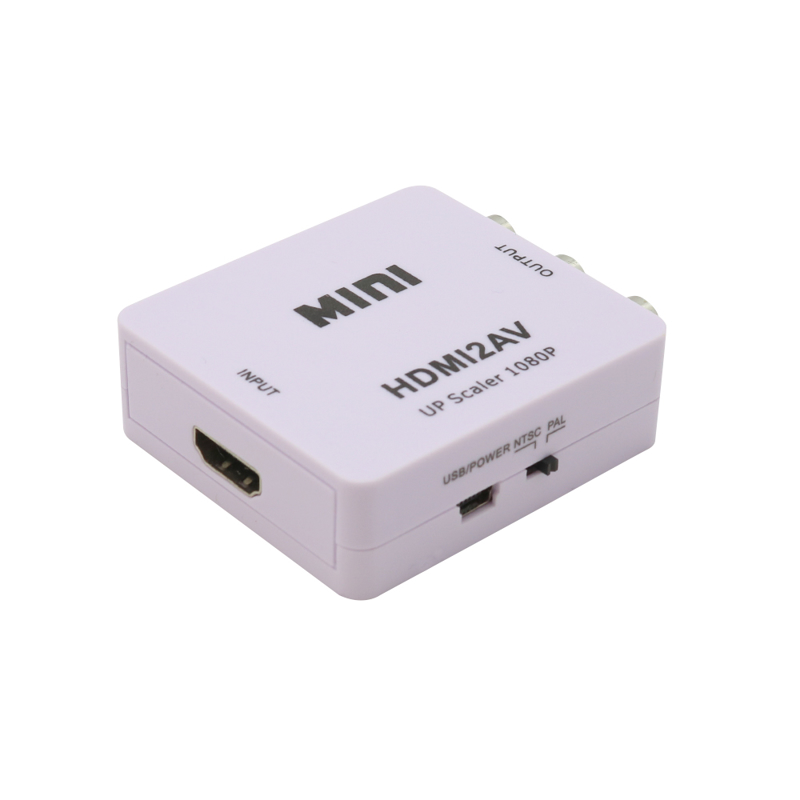 Slika od Adapter HDMI na AV beli MINI