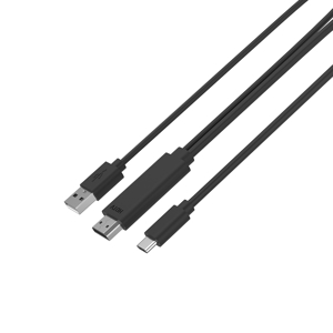 Slika od Kabal USB Type-C sa HDMI 4K 30Hz 1.8m + USB-A napajanje 1.2m (OTN-UC505) Onten