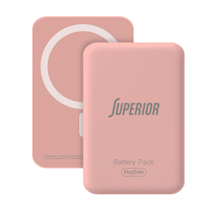 Slika od Power bank MagSafe Superior 15W 5000 mAh roze