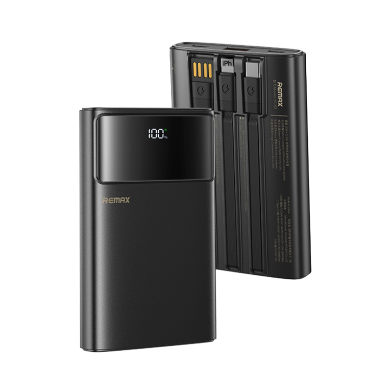 Slika od Power Bank REMAX FC-03 LED Light PD 20W + QC 22.5W 10000mAh crni