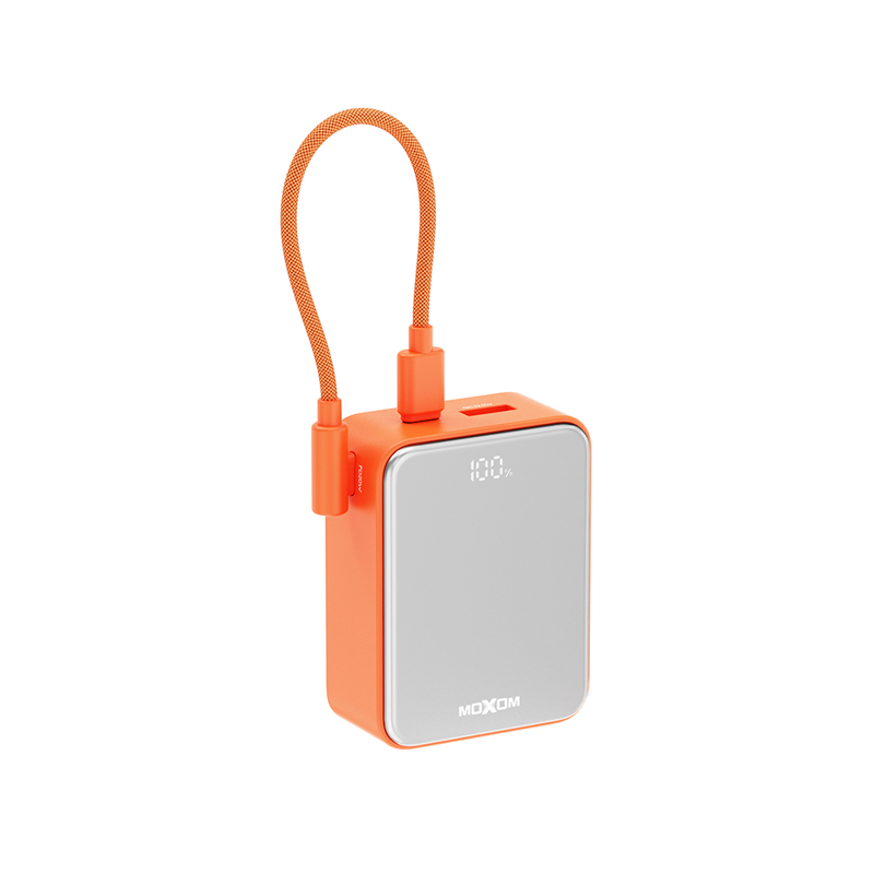 Slika od Power Bank Moxom MX-PB195 Mini fast 22.5W Type C - lightning 10000mAh narandzasti