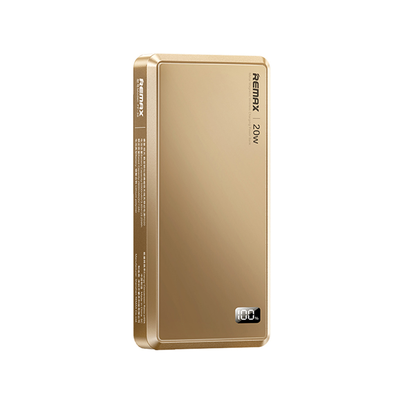 Slika od Power Bank MagSafe REMAX Aurora FP-36 PD 20W + wireless 15W 5000mAh zlatni