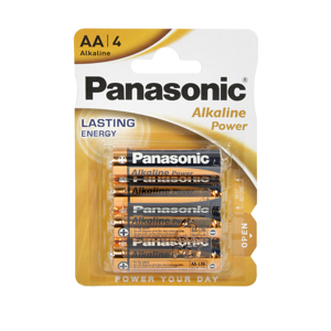 Slika od Baterija alkalna 1.5V AA LR6 blister 4/1 Panasonic