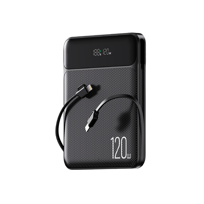 Slika od Power Bank Moxom Utopia MX-PB180 120W Super fast charging 20000mAh crni