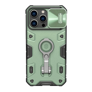 Slika od Futrola Nillkin Cam Shield Armor Pro za iPhone 14 Pro Max (6.7) zelena