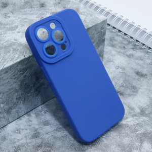 Slika od Futrola Silikon Pro Camera za iPhone 14 Pro (6.1) tamno plava