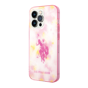 Slika od Futrola Polo With Tie&Dye Design Horse Logo za Iphone 14 Pro Max pink Full ORG (USHCP14XUTIP)
