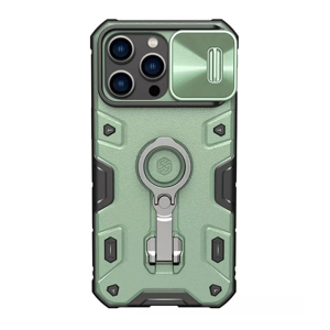 Slika od Futrola Nillkin Cam Shield Armor Pro Magnetic za iPhone 14 Pro Max 6.7 zelena