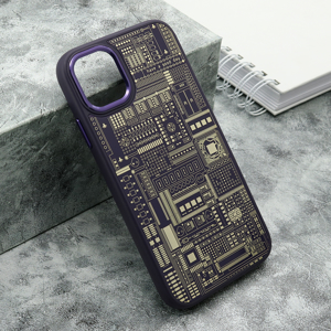 Slika od Futrola MACHINERY za iPhone 11 (6.1) ljubicasta