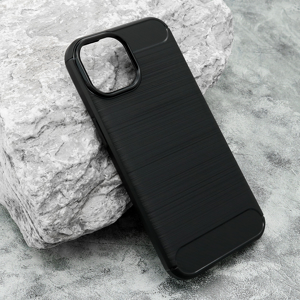 Slika od Futrola silikon BRUSHED za iPhone 15 (6.1) crna