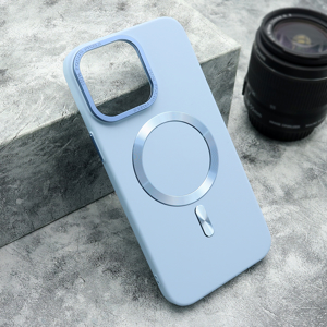 Slika od Futrola TRUE COLOR MAGSAFE za iPhone 14 Pro Max (6.7) svetlo plava