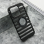 Slika od Futrola LINES LOGO CUT za iPhone 15 Pro (6.1) crna