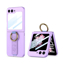 Slika od Futrola STRAP RING CASE za Samsung F741B/F761B Galaxy Z Flip 6 5G/Z Flip 7 FE 5G ljubicasta (GKK case)