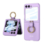 Slika od Futrola SMOOTH RING za Samsung F741B/F761B Galaxy Z Flip 6 5G/Z Flip 7 FE 5G ljubicasta (GKK case)