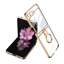 Slika od Futrola RING LINES za Samsung F741B/F761B Galaxy Z Flip 6 5G/Z Flip 7 FE 5G zlatna (GKK case)