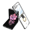 Slika od Futrola RING LINES za Samsung F741B/F761B Galaxy Z Flip 6 5G/Z Flip 7 FE 5G crna (GKK case)