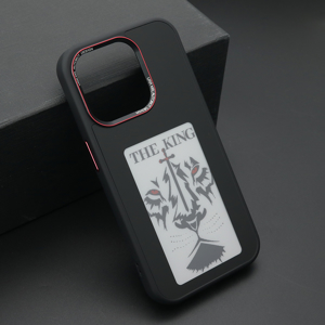 Slika od Futrola SMART COVER Corning Glass za iPhone 15 Pro (6.1) crna