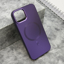 Slika od Futrola COLOR METAL MagSafe za iPhone 14 (6.1) ljubicasta