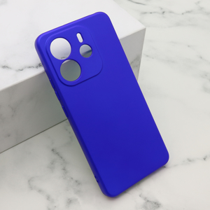 Slika od Futrola Soft Silicone za Xiaomi Redmi Note 14 4G plava