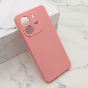 Slika od Futrola Soft Silicone za Xiaomi Redmi Note 14 4G roze