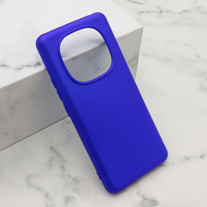 Slika od Futrola Soft Silicone za Xiaomi Redmi Note 14 Pro 4G plava