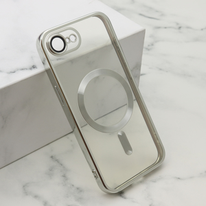 Slika od Futrola CAMERA PROTECT MagSafe za iPhone 16E (6.1) srebrna
