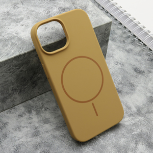 Slika od Futrola FLEX MagSafe za iPhone 15 (6.1) zlatna