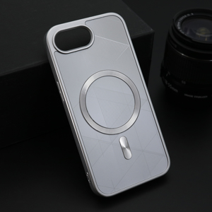 Slika od Futrola ZEN SHIELD MagSafe za iPhone 16e (6.1) srebrna