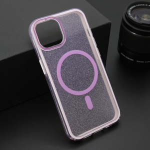 Slika od Futrola CRYSTAL MagSafe za iPhone 13 (6.1) ljubicasta