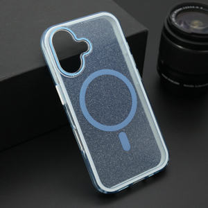 Slika od Futrola CRYSTAL MagSafe za iPhone 16 (6.1) plava