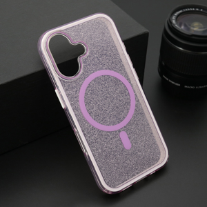 Slika od Futrola CRYSTAL MagSafe za iPhone 16 (6.1) ljubicasta