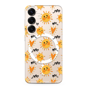Slika od Futrola silikonska PRINT MagSafe za Samsung S931B Galaxy S25 5G sun