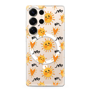 Slika od Futrola silikonska PRINT MagSafe za Samsung S938B Galaxy S25 Ultra 5G sun
