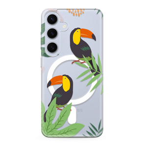 Slika od Futrola silikonska PRINT MagSafe za Samsung S921B Galaxy S24 5G jungle