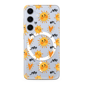 Slika od Futrola silikonska PRINT MagSafe za Samsung S921B Galaxy S24 5G sun