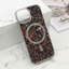 Slika od Futrola GLAM GLOW MagSafe za iPhone 15 (6.1) crna