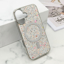 Slika od Futrola GLAM GLOW MagSafe za iPhone 16 (6.1) srebrna