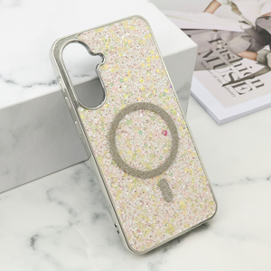 Slika od Futrole GLAM GLOW MagSafe za Samsung A366B Galaxy A36 5G siva