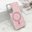 Slika od Futrola GLAM GLOW MagSafe za Samsung S937B Galaxy S25 Edge 5G roze