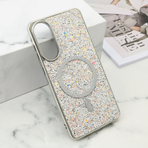 Slika od Futrole GLAM GLOW MagSafe za Samsung S937B Galaxy S25 Edge 5G siva