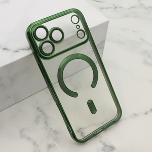 Slika od Futrola CAMERA PROTECT MAGSAFE za iPhone 17 Pro Max (6.9) zelena