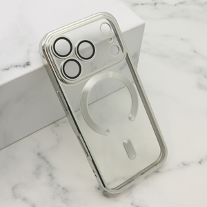 Slika od Futrola CAMERA PROTECT MAGSAFE za iPhone 17 Pro (6.3) srebrna