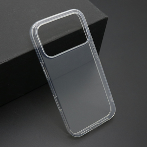 Slika od Futrola ULTRA TANKI PROTECT silikon za iPhone 17 Pro (6.3) providna (bela)