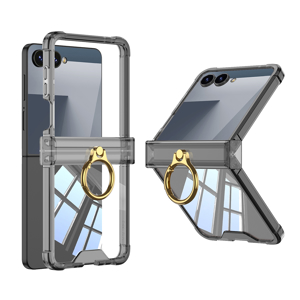Slika od Futrola RING LINES za Samsung F751B Galaxy Z Flip 7 5G crna (GKK case)