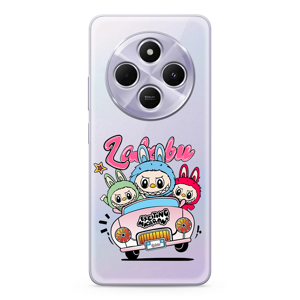 Slika od Futrola ULTRA TANKI PRINT CLEAR za Xiaomi Redmi 14C 4G/Redmi A4 5G LBB004