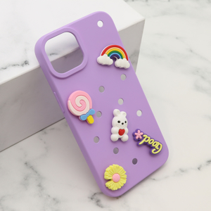 Slika od Futrola TOY za iPhone 14 (6.1) ljubicasta