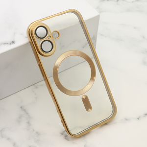 Slika od Futrola CAMERA PROTECT MAGSAFE za iPhone 17 (6.3) zlatna